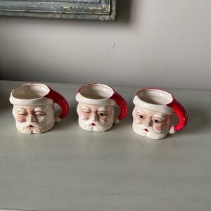 Santa Claus Ceramic Mugs Set